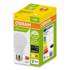 OSRAM Żarówka LED CLA75 E27 10W 2700K 1055lm