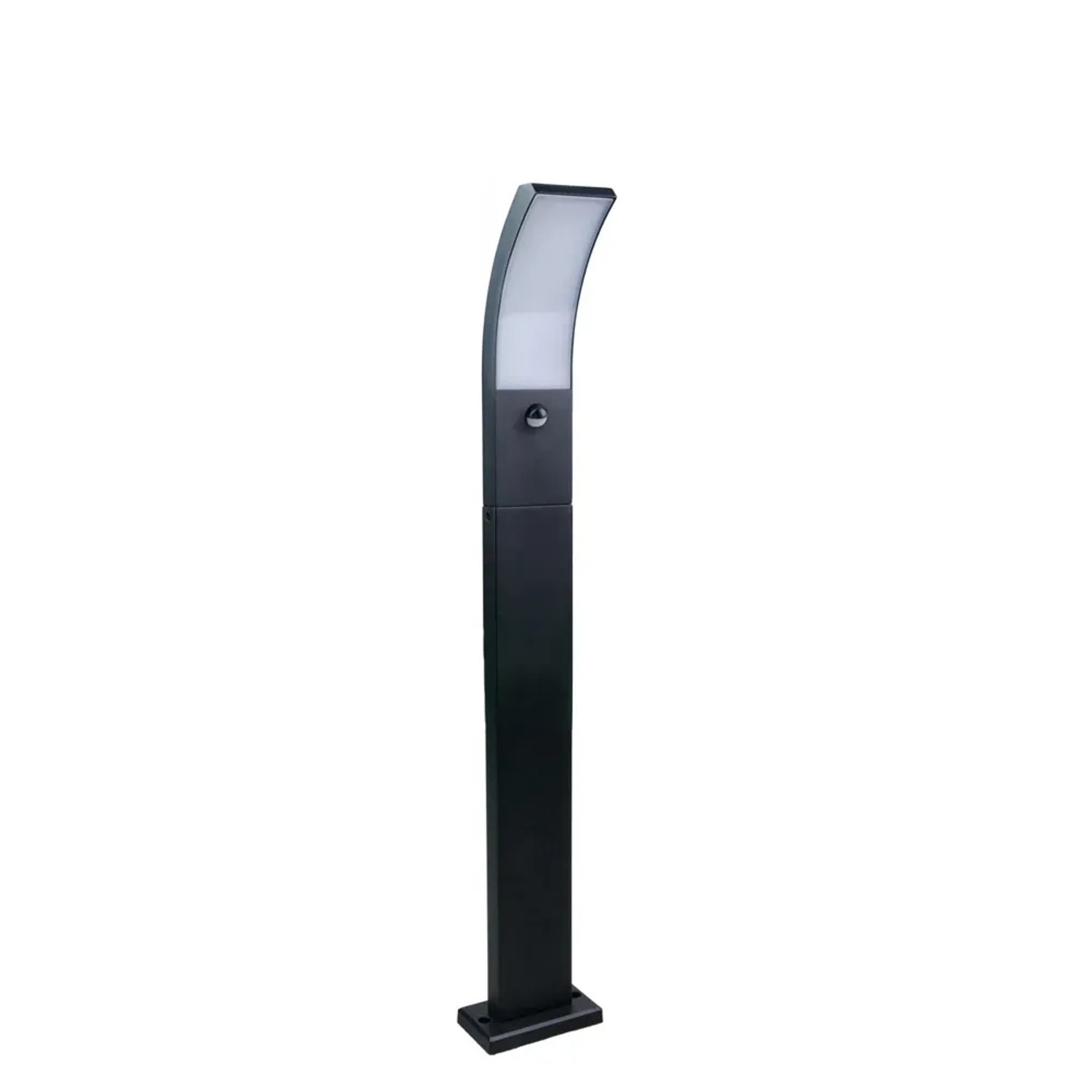 Słupek ogrodowy LED PONTE 9W 4000K 1000lm z czujn. ruchu PIR  56cm czarny