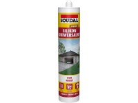 Soudal Silikon uniwersalny 280 ml brązowy Soudal Silikon uniwersalny 280 ml brązowy