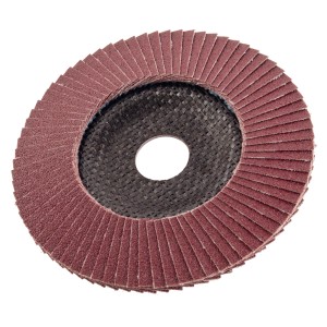 Ściernica listkowa LUX, 125 mm, ziarno K80, akcesoria do szlifierki kątowej.