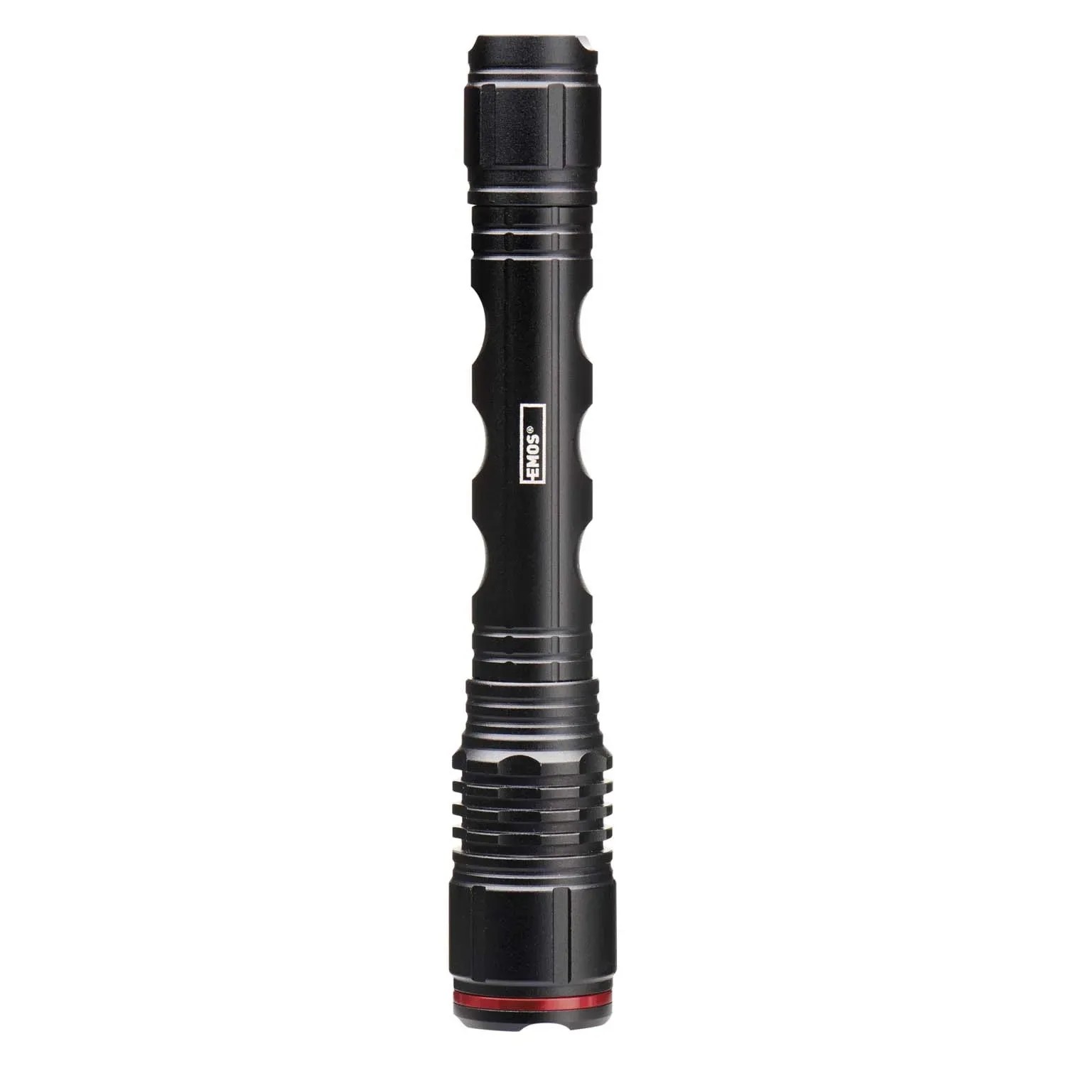 Emos Latarka ręczna LED 120lm 90m 3xAAA ZOOM czarna