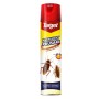 Spray na owady na karaluchy, czerwony spray ze zdjęciem owadów.