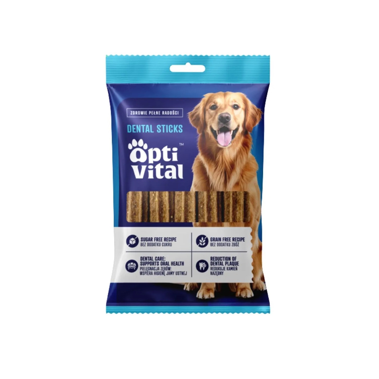 Optivital Przekąska dla psów Dental stick 180 g