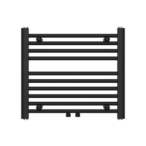 Giovanni Grzejnik łazienkowy CARAT czarny mat 48 x 55 cm