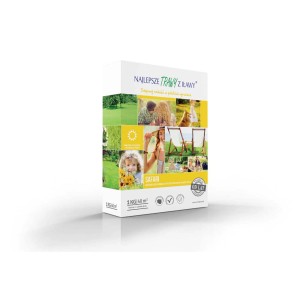 Opakowanie nasion trawy 'Safari'. Idealne na słoneczne stanowiska. 1 kg na 40 m².