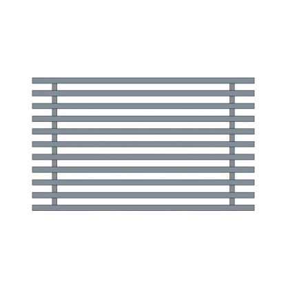 Jarmex Przęsło ogrodzeniowe Rimini antracyt mat 200x120cm