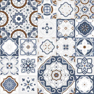 Gres szkliwiony  Maroco  chłodny  60 x 60 cm