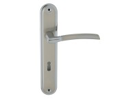 Domino Klamka Presto na klucz chrom, nikiel Domino Klamka Presto na klucz chrom, nikiel