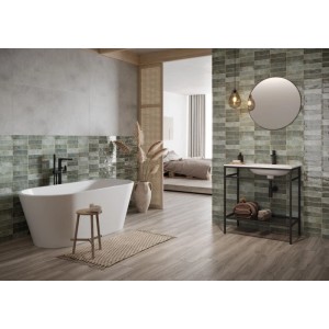 Glazura Tuzzi green glossy 29,7 x 60 cm
