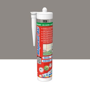 Karta Mapesil AC silikon 113, odpowiedni do ceramiki i urządzeń sanitarnych.