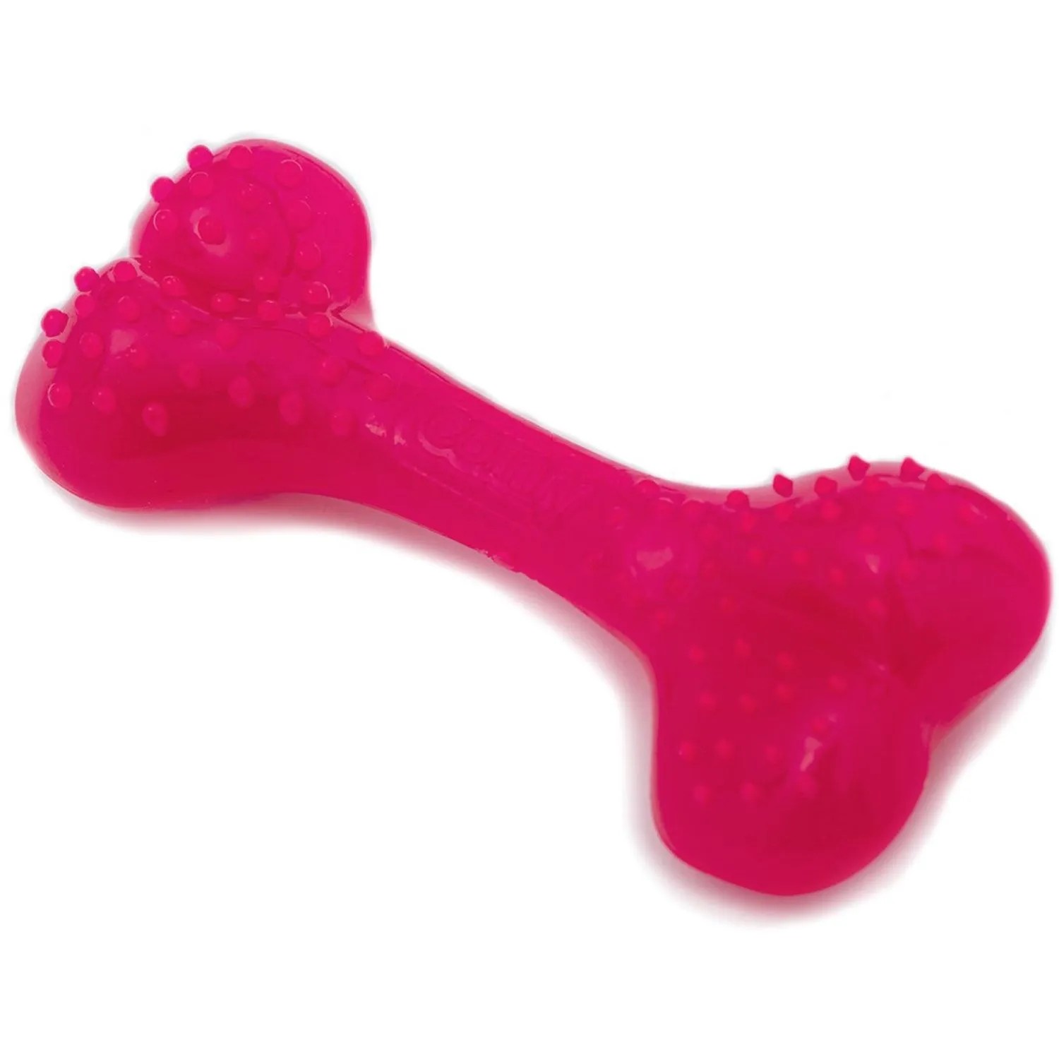 Comfy Zabawka dla psa Dental Bone Mint różowa 16,5 cm