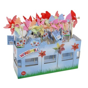 Wiatrak drewniany mix - 8,5x28 cm