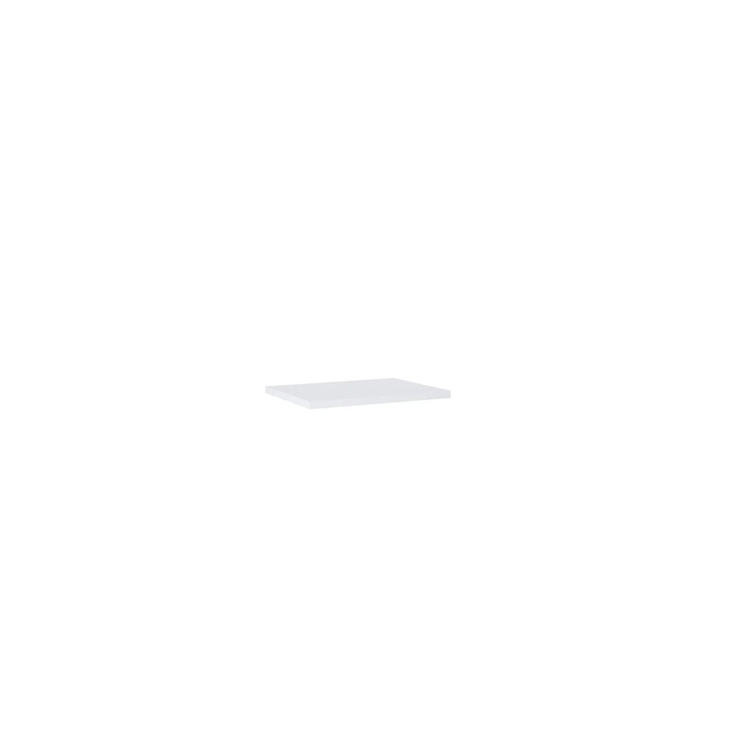 Blat MDF PCV white hg 60 x 46 x 2,8 cm