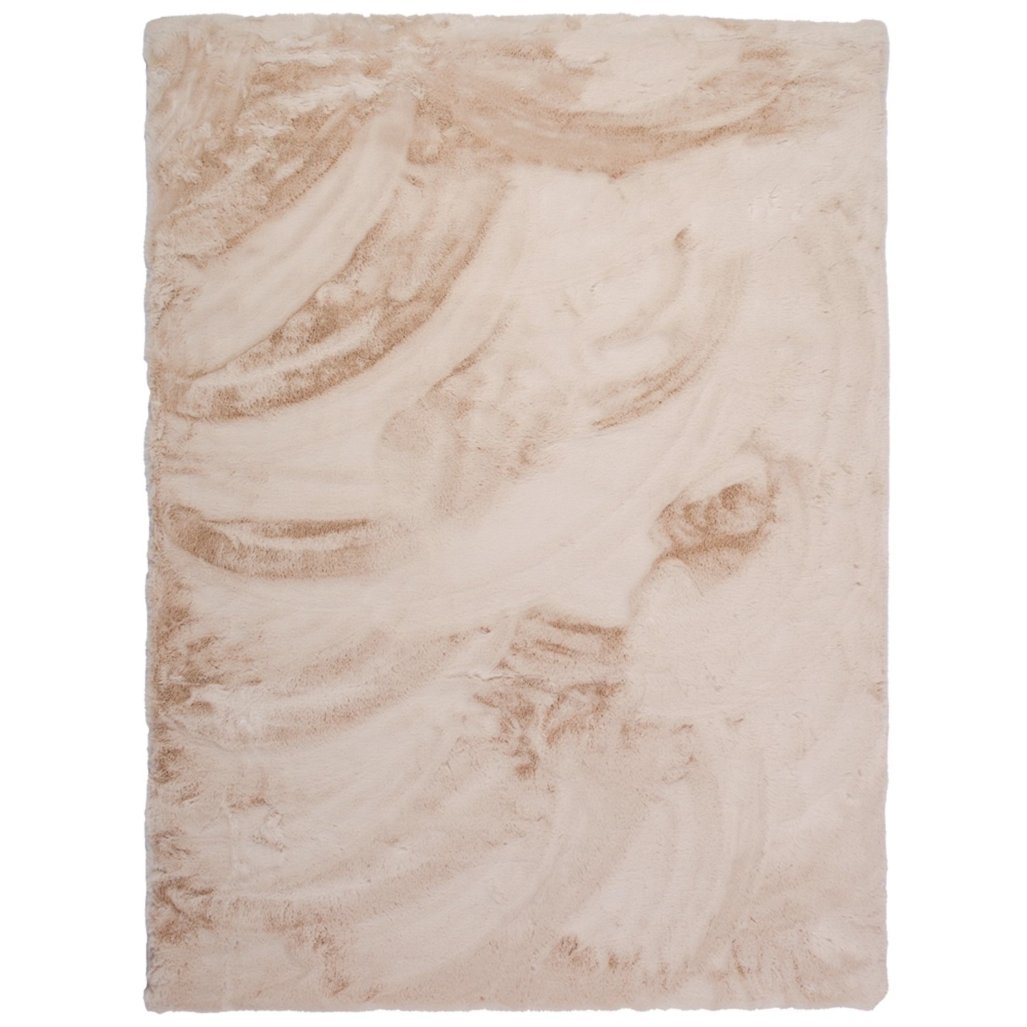 Indavo Dywan RABBIT-FUR 120 x 160 cm jasny beż