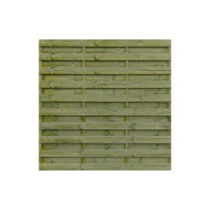 Panel ogrodzeniowy drewniany impregnowany na zielono do ogrodu