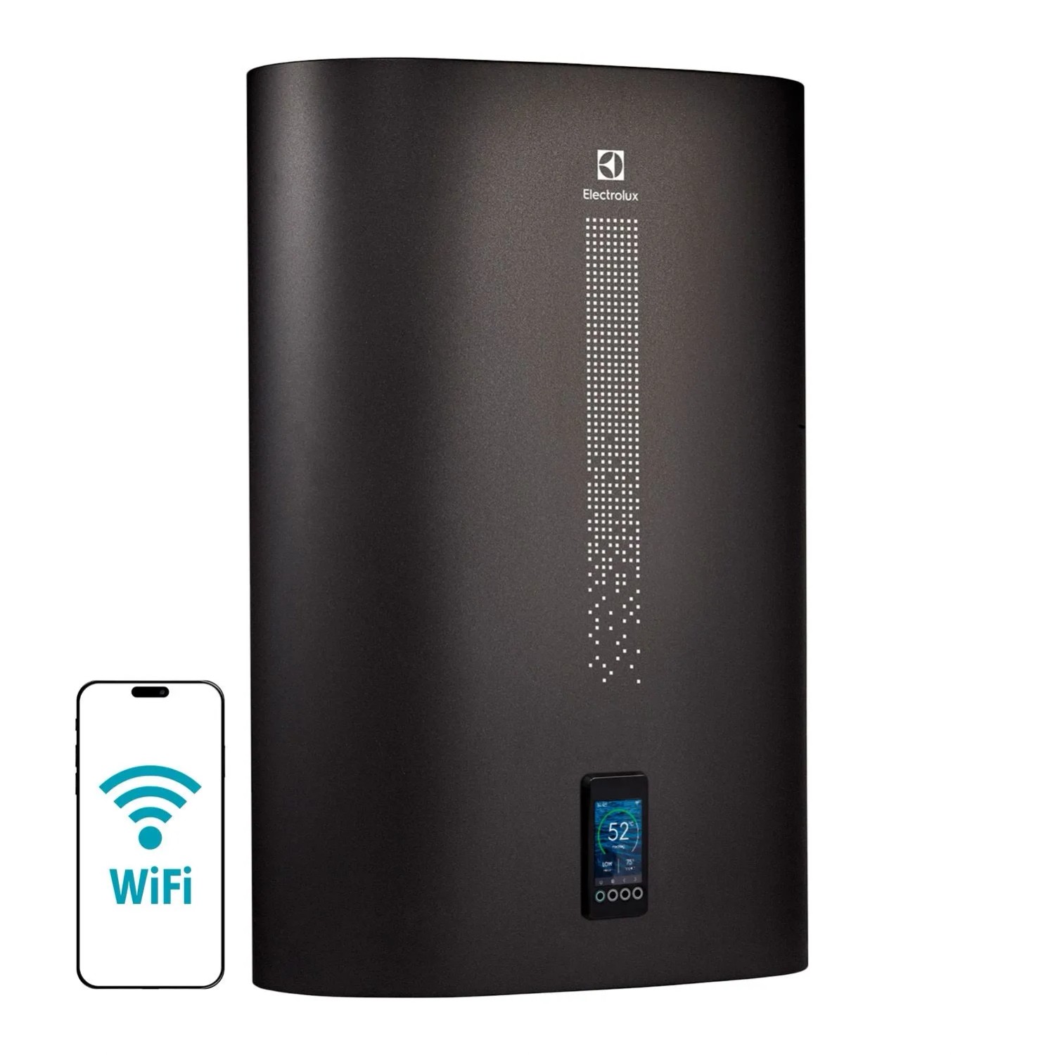 Electrolux Elektryczny podgrzewacz wody 80l akumulacyjny WIFI, czarny