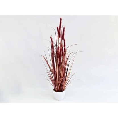 Trawa sztuczna ozdobna w doniczce - 90 cm