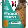 Puszka oleju do drewna na tarasy, marka t.b.t., kolor dąb mat. Chroni przed wodą i promieniowaniem UV.