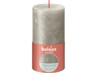 Świeca Rustic Shimmer szampański 130/68mm