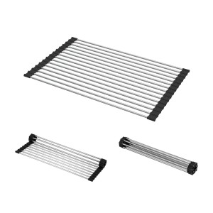 Miló Mata zwijana do zlewozmywaka granitowego chrom