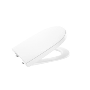 Biała deska sedesowa t.b.t. do WC dla OBI, widok z góry.