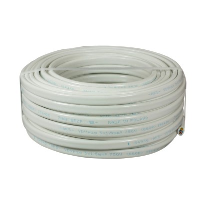 AKS Zielonka Przewód YDYp 3x1,5 mm2 450/750 V 25 m