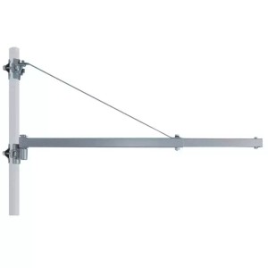 t.b.t. do wciągarek linowych, stalowa konstrukcja do montażu na słupie.