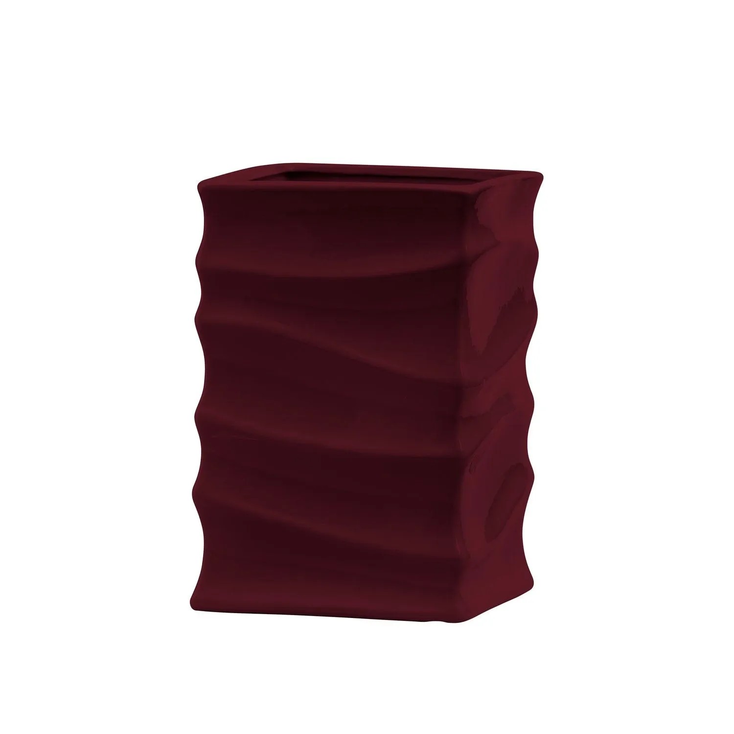 Wazon Duna bordowy wys. 25 cm
