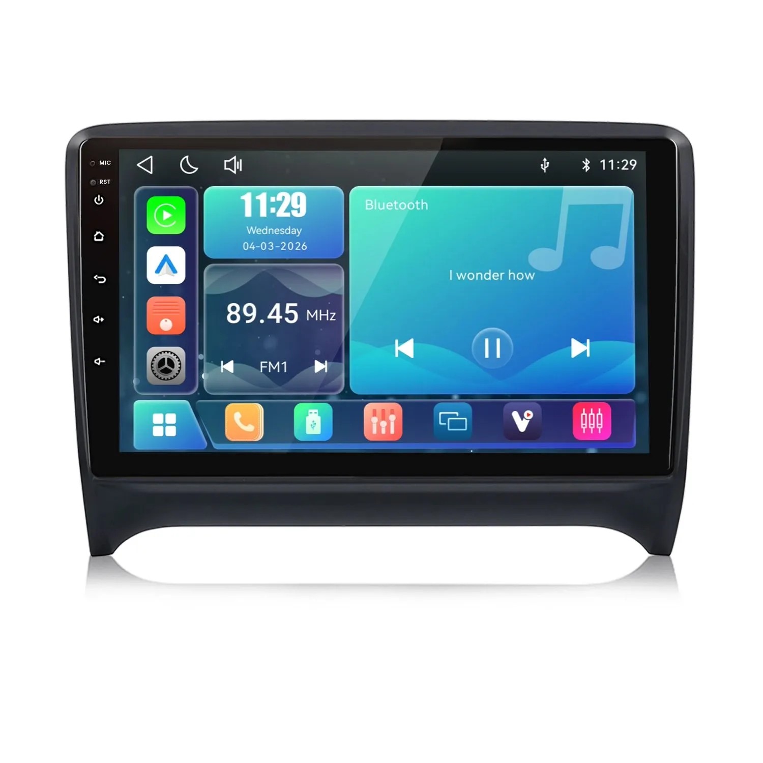 Junsun Radio Samochodowe Do Audi Tt 2 2006-2014 Linux