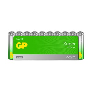 Baterie GP Super Alkaline AA, 20 sztuk