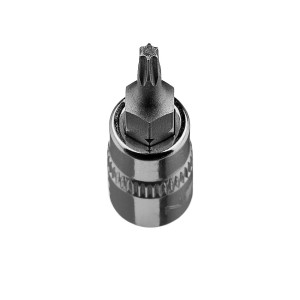 NEO TOOLS Końcówka Torx TX10 na nasadce 1/4" - 37 mm