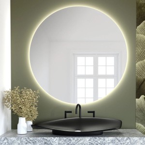 Lustro LED Bright NoEdgesRound 70 cm Zimne 70x70 cm