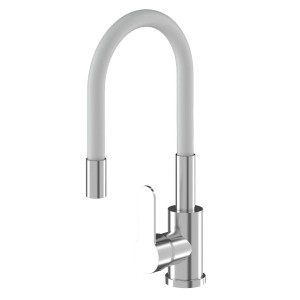 Granitan Bateria kuchenna elastyczna Grado biała