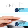 Bateria umywalkowa Grohe QuickFix Start S-Size: Porównanie rozmiarów i szczegóły powierzchni.