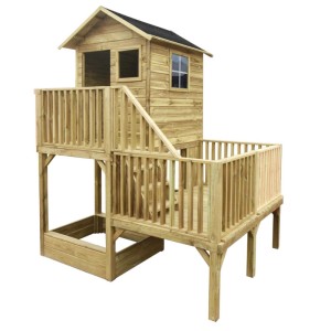 4IQ Domek Leo z dwoma ślizgami wys. 273 cm