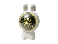 Eko-Light Lampka projektor KOSMONAUTA 4W LED biała