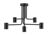 Sigma Lampa wisząca LUIS 5x25W GU10 czarna Sigma Lampa wisząca LUIS 5x25W GU10 czarna