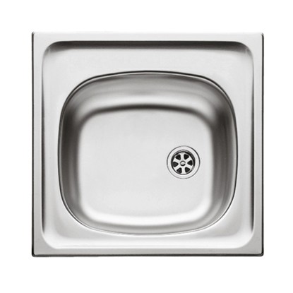 Pyramis Zlewozmywak E33 1-kom. gładki 46,5x43,5 cm