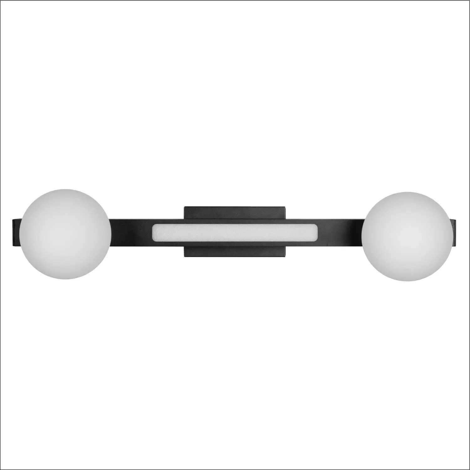 MiLAGRO Lampa MAGNET 13W 3000/4000K 1430lm + 2xG9 max.8W LED czarna
