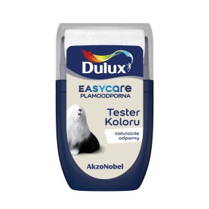 Tester koloru Dulux EasyCare w niebieskiej obudowie. Idealny do testowania farb ściennych.