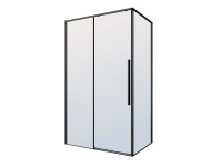 KABI Kabina Viva black 100x80 L/P