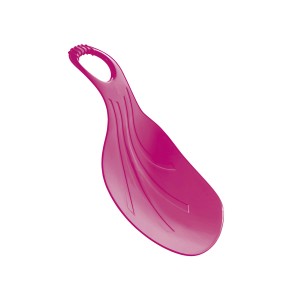 Różowy ślizg t.b.t. z tworzywa sztucznego z uchwytem.