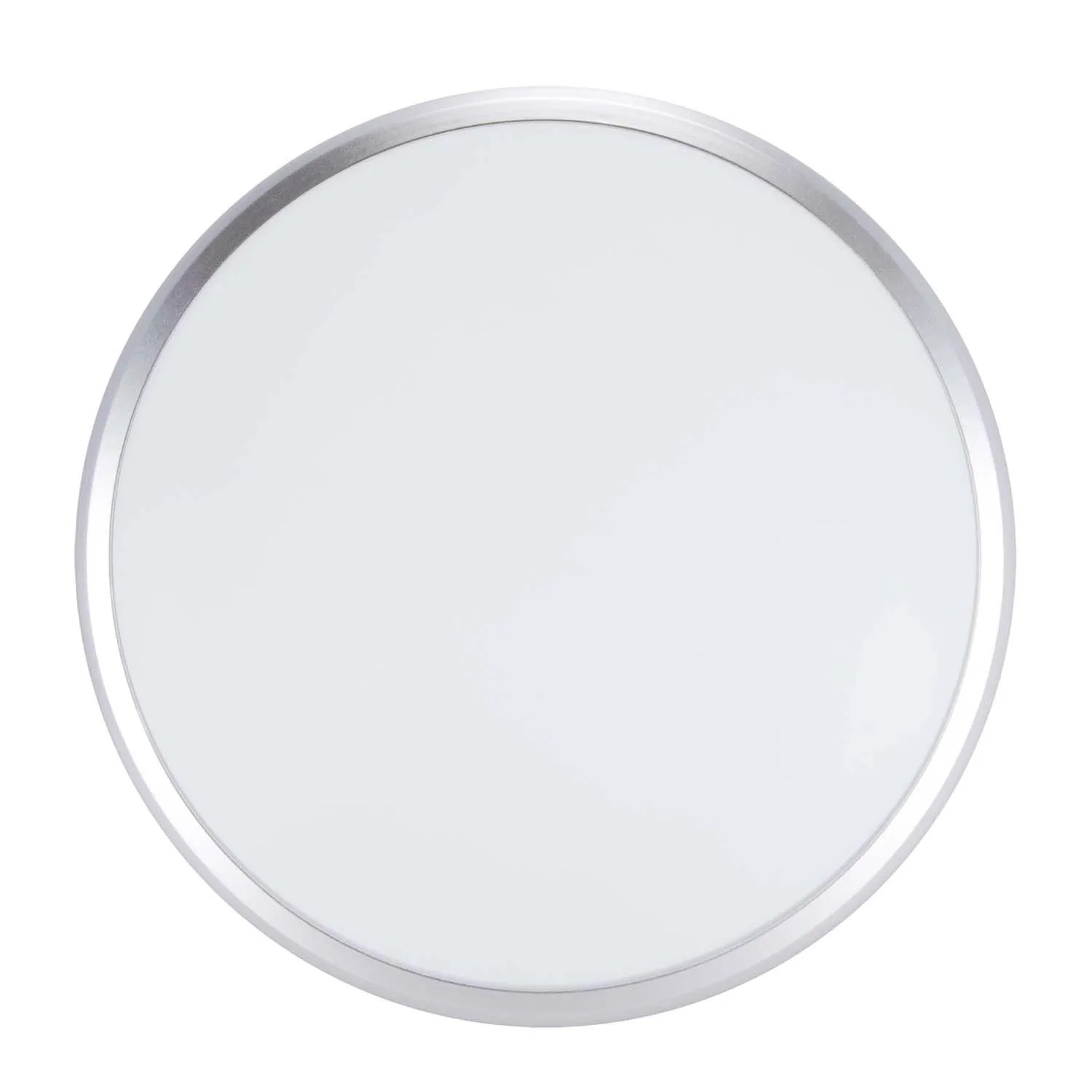 Struhm Plafoniera zewnętrzna PLANAR LED 36W 4000K 3820lm IP54 śr. 36,5cm srebrna