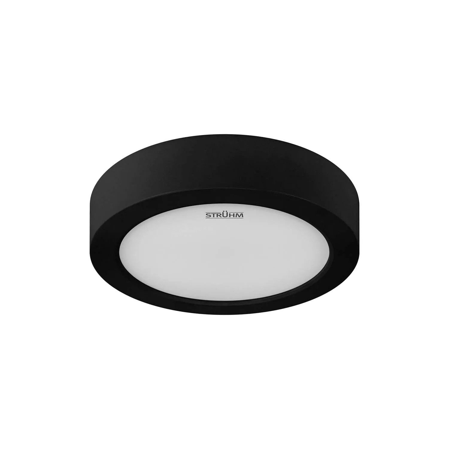 Struhm Lampa sufitowa okrągła EDOR LED C 9W CCT 790lm śr.15cm czarna