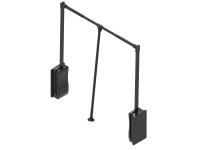 REJS Pantograf LIFTER Basic 64,5-93 cm czarny