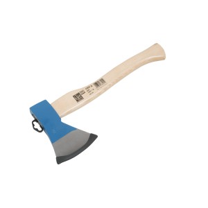 LUX Beil Classic, 40 cm, 1 kg, z jesionowym trzonkiem i niebieską głowicą. Idealny do rąbania drewna.