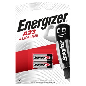 Energizer A23 Bateria alkaliczna specjalna, 12V, 2 sztuki. Bateria do pilotów i innych urządzeń.
