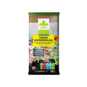 Worek ziemi uniwersalnej 'Ziemia Uniwersalna' Kronen, do roślin ogrodowych i domowych.
