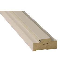 Ościeżnica drzwiowa t.b.t., zbliżenie na teksturę i kształt.