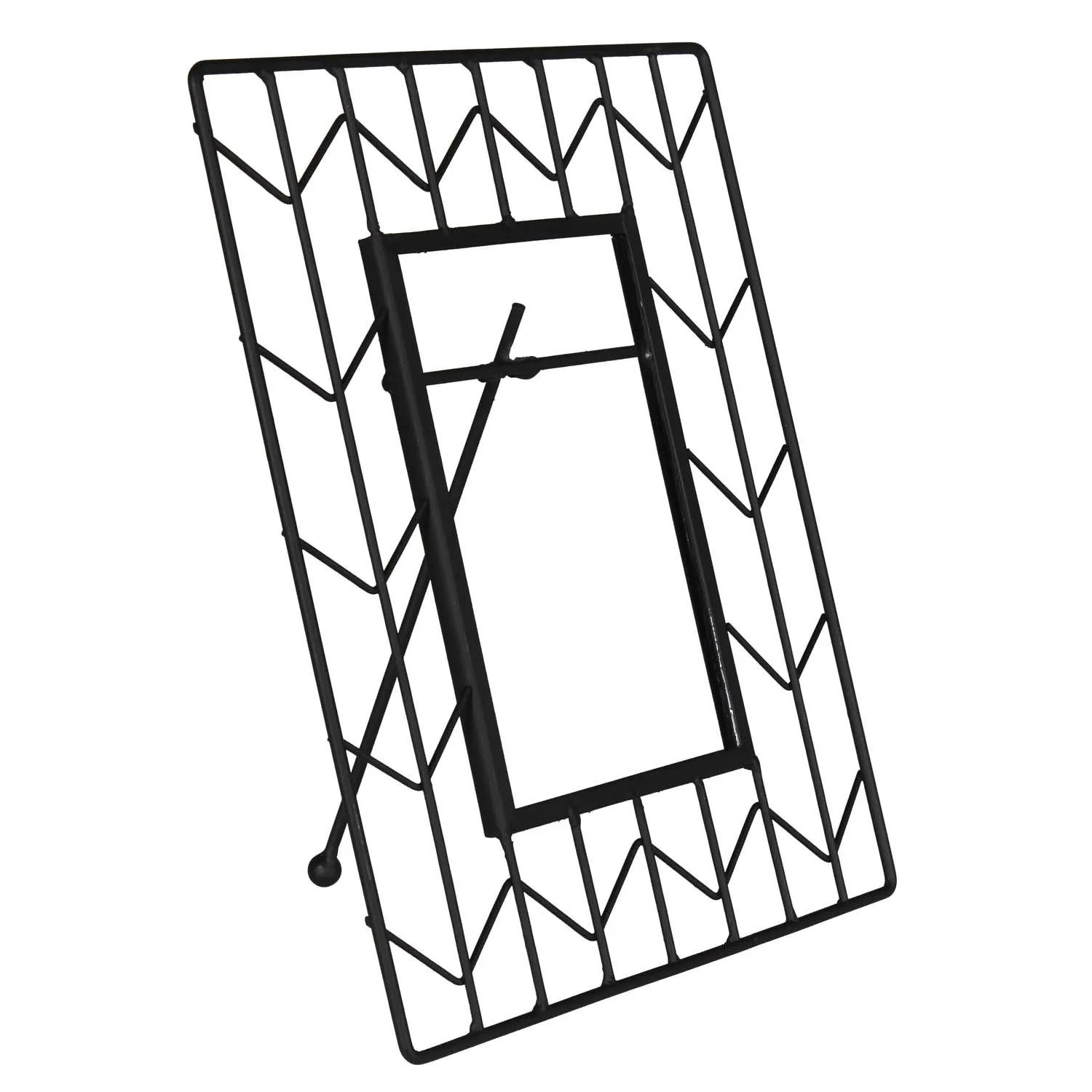 Splendid Ramka ZIGO metalowa czarna 20 x 25 cm